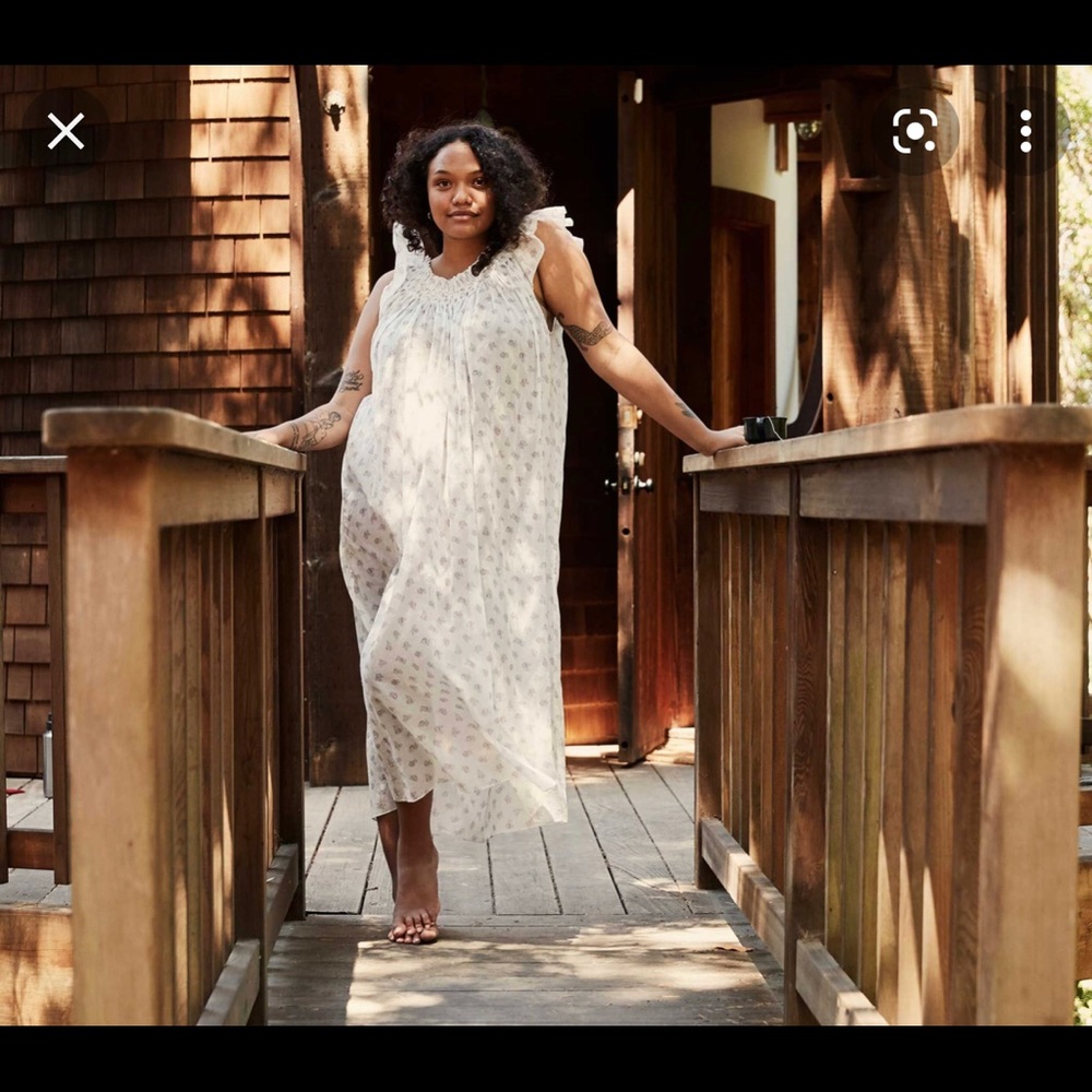 Doen Lovisa Nightgown in Coquille Medallion (XS)